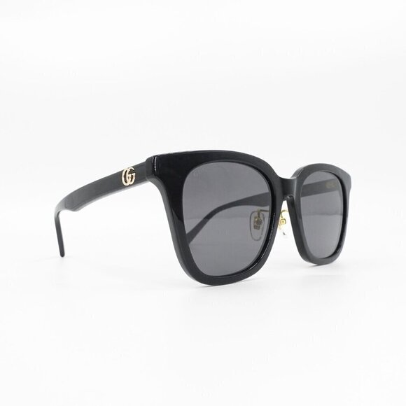 Gucci GG1000 Wayfarer Sunglasses Black Gray OS - Picture 2 of 16